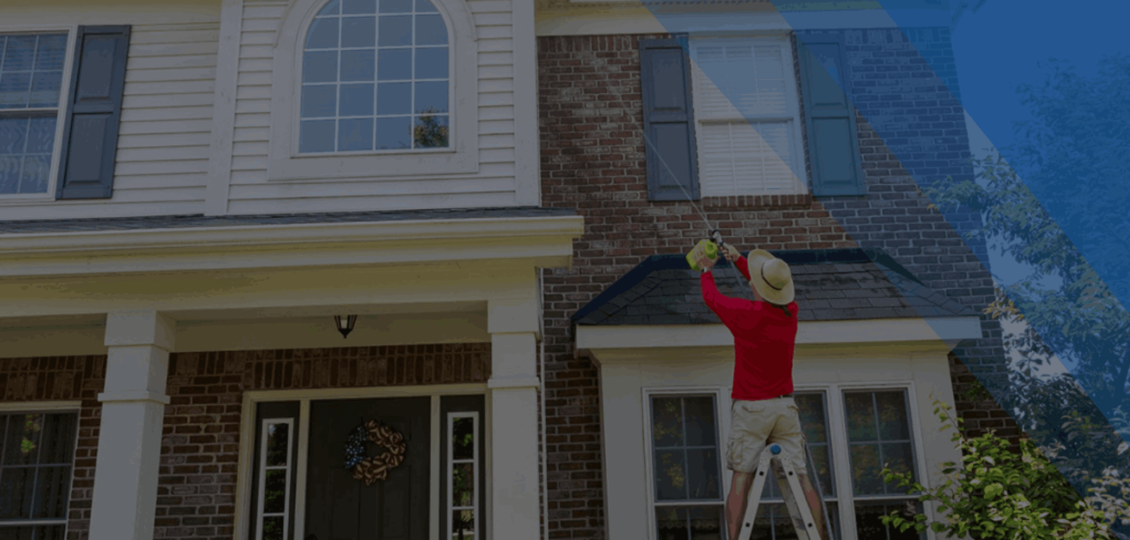 Clean home exterior